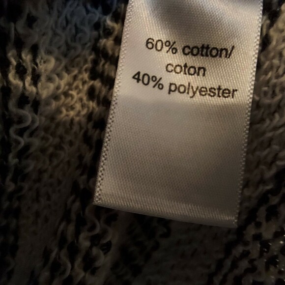 Maurices Sweater Gray Stripe Womens Large Cowl Neck Snap Button Versatile - Picture 8 of 12